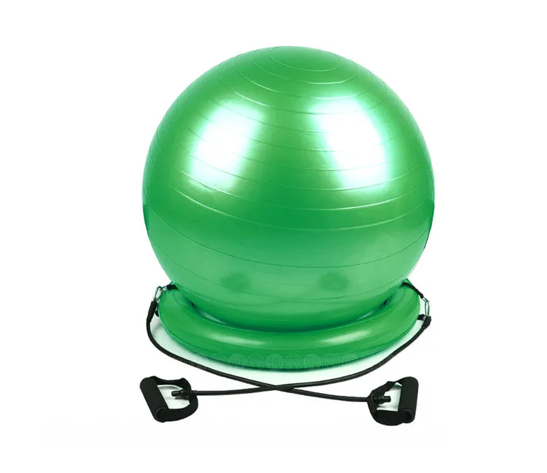 GYM míč se základním a odporovým pásem