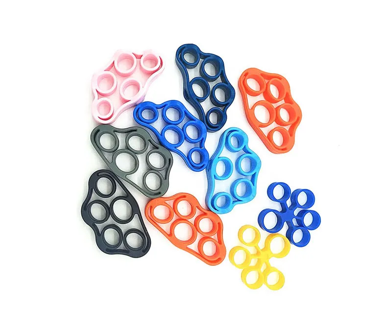 Zakázkový silikonový posilovač prstů Posilovač síly uchopení prstů