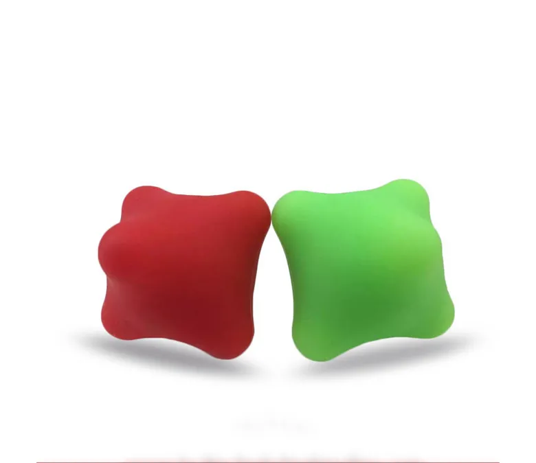 Šestihranná silikonová masážní kuličková masáž rukou