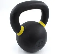 Kettlebell s pr&aacute;&scaron;kov&yacute;m n&aacute;střikem &ndash; 16 kg Kettlebell (35 lb)