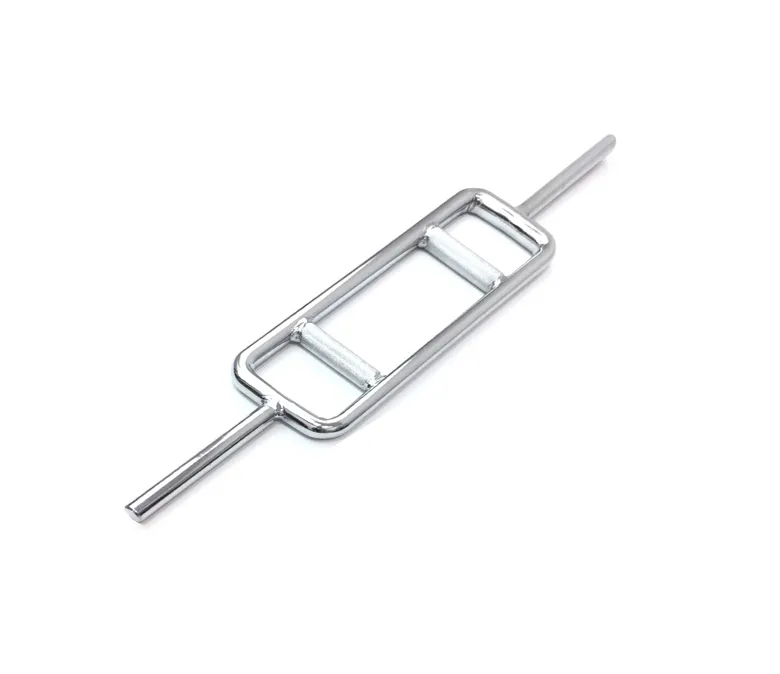 Pevná chromová běžná tricepsová tyč