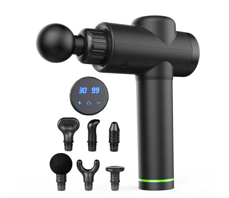 Masážní pistole na 6 hlav