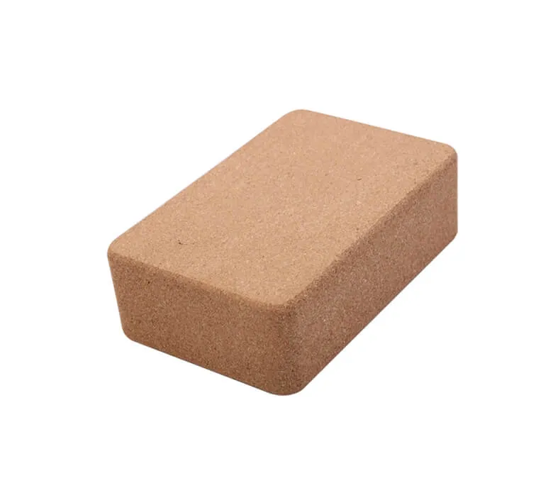 Přírodní korkový blok na jógu