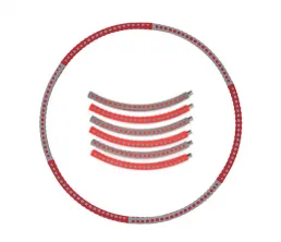 Zat&iacute;žen&yacute; obruč Hula Hoop s Bump mas&aacute;ž&iacute;