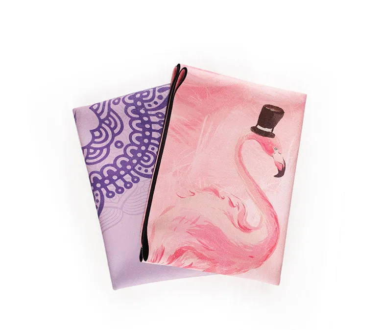 Semišová gumová skládací podložka na jógu 1,2 mm