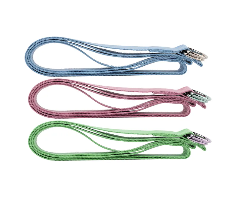 Kovový D-Ring popruh na jógu