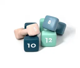 Velkoobchodn&iacute; d&aacute;msk&eacute; barevn&eacute; neoprenov&eacute; litinov&eacute; čtvercov&eacute; činky