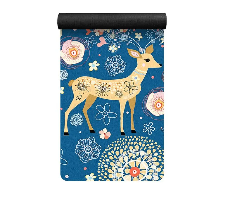 Podložka na jógu s potiskem TPE