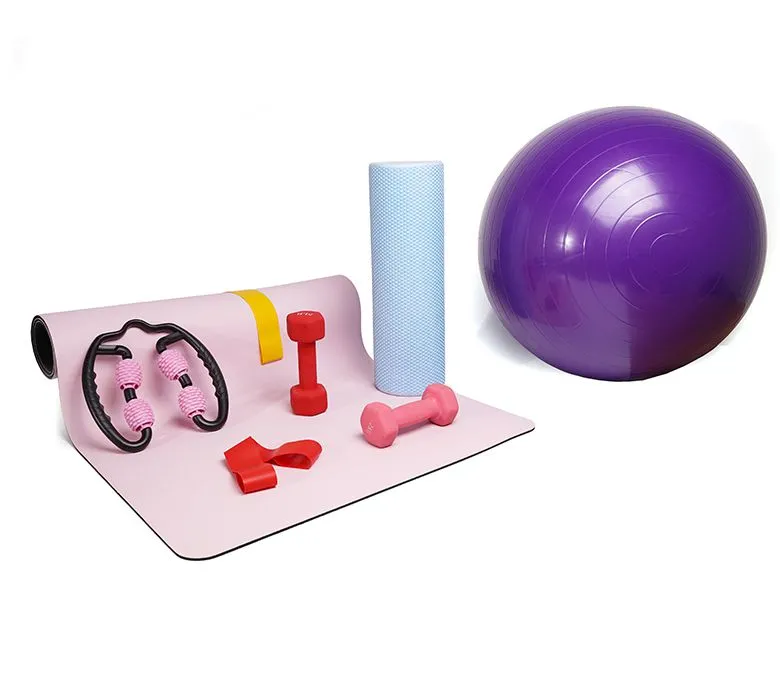 Protahovací sada PU podložky na jógu