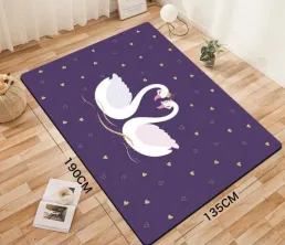 Suede Tpe Full Printing Yoga Mat