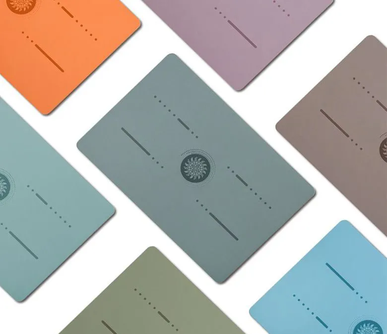 PU přenosná podložka na jógu Malá podložka na jógu