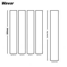 Velikost: Kromě běžných velikostí můžeme také přizpůsobit velikost jakéhokoli typu odporového pásu (včetně délky, šířky a tloušťky) podle různých požadavků na dav a design.