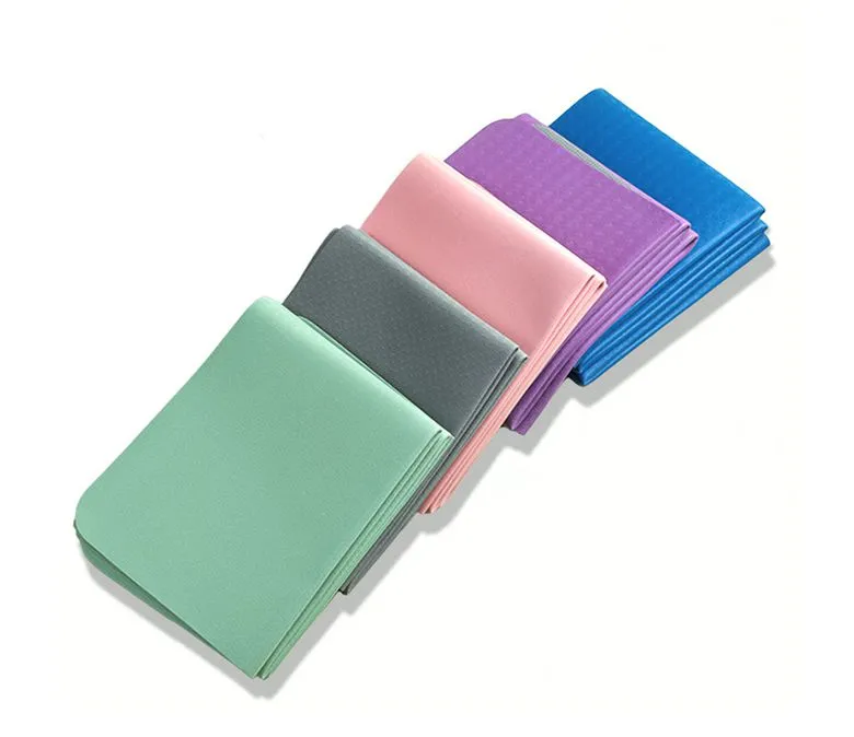 Skládací podložka na jógu z TPE s vysokou hustotou