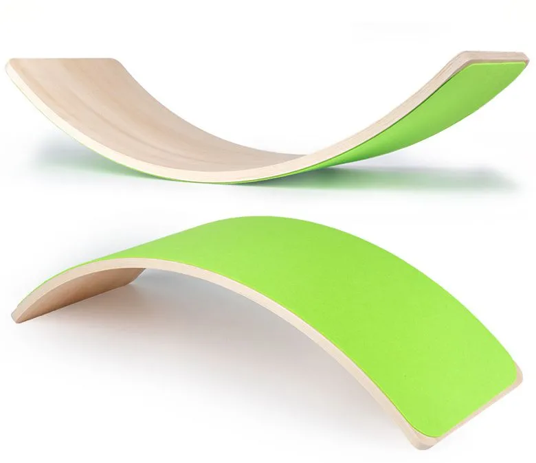 Dřevěná zakřivená deska