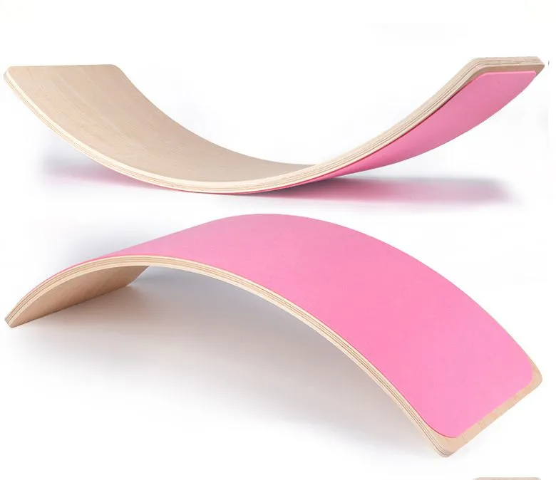 Dřevěná zakřivená deska