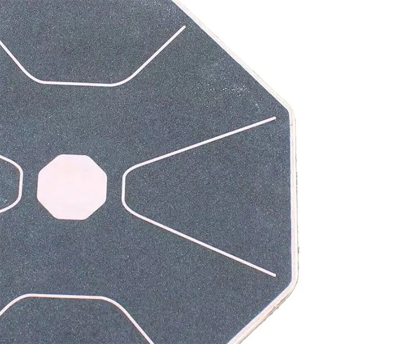 Balanční deska z březového dřeva