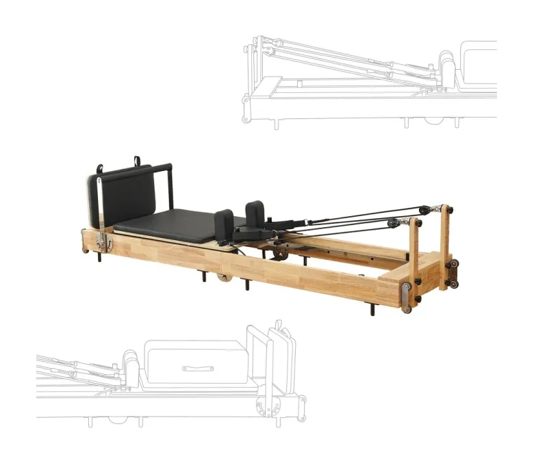 Skládací dřevěné tělo Balance Pilates Core Bed Reformer Portable Reformer