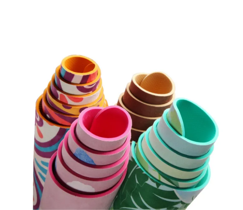 Vysoce kvalitní TPE semišová podložka na jógu