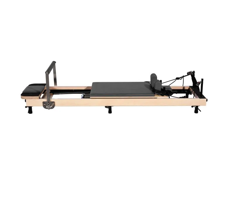 Nastavitelná výška stroje Maple Reformer Wood Pilates