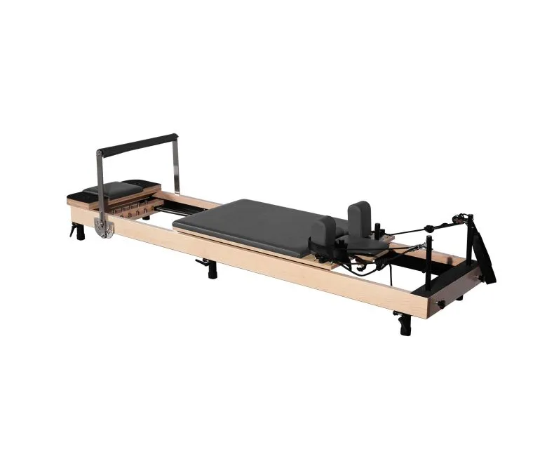 Nastavitelná výška stroje Maple Reformer Wood Pilates