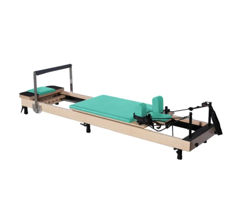 Nastavitelná výška stroje Maple Reformer Wood Pilates