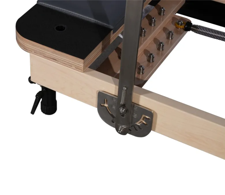 Nastavitelná výška stroje Maple Reformer Wood Pilates