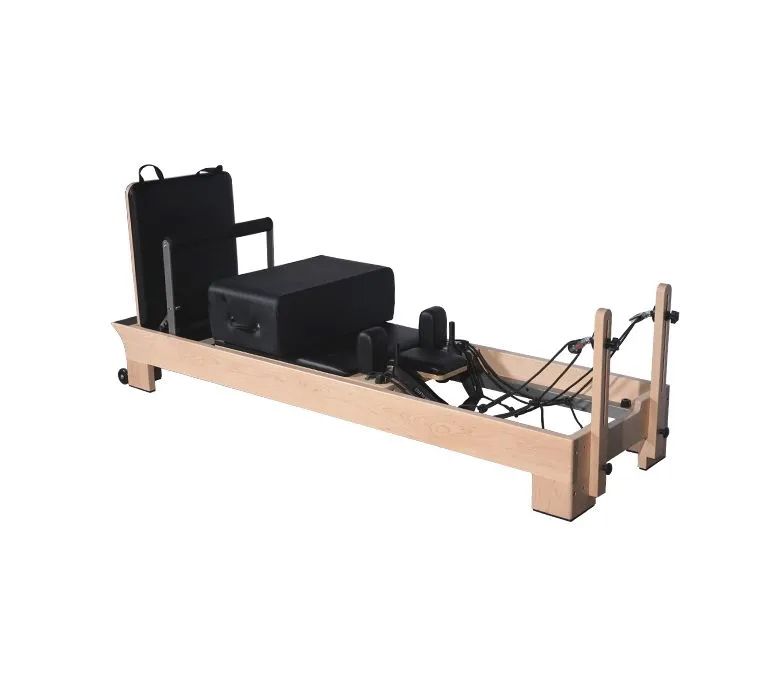Body Training Core Bed Maple Wood Pilates Reformer Machine s vnitřními stupačkami