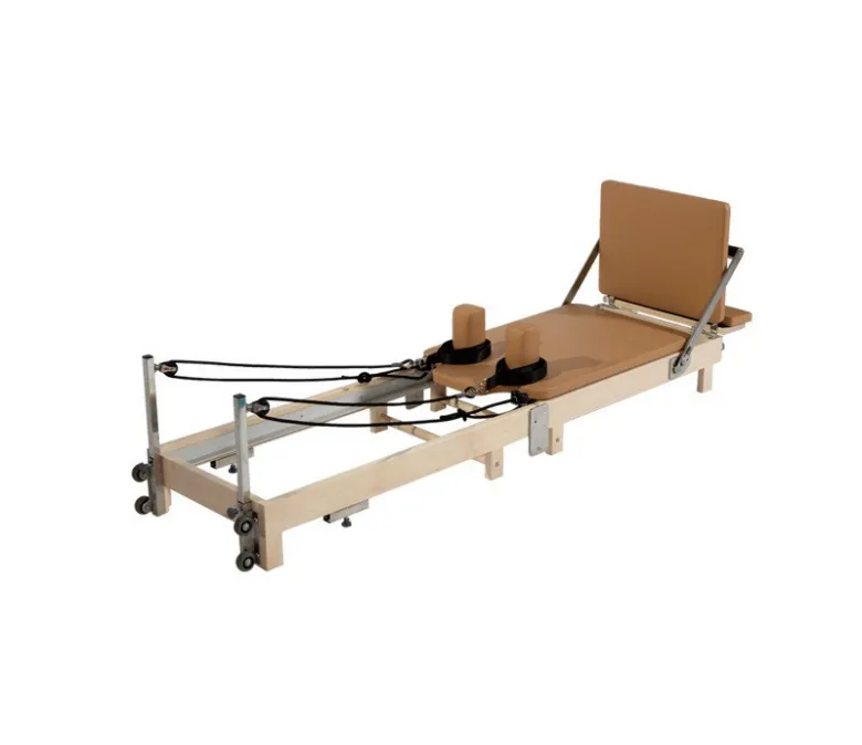 Dřevo Skládací Pilates Reformer Doma