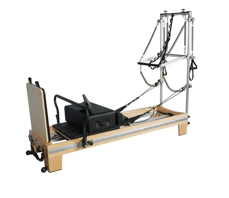 Maple Full Track Split Pilates Reformer s věží