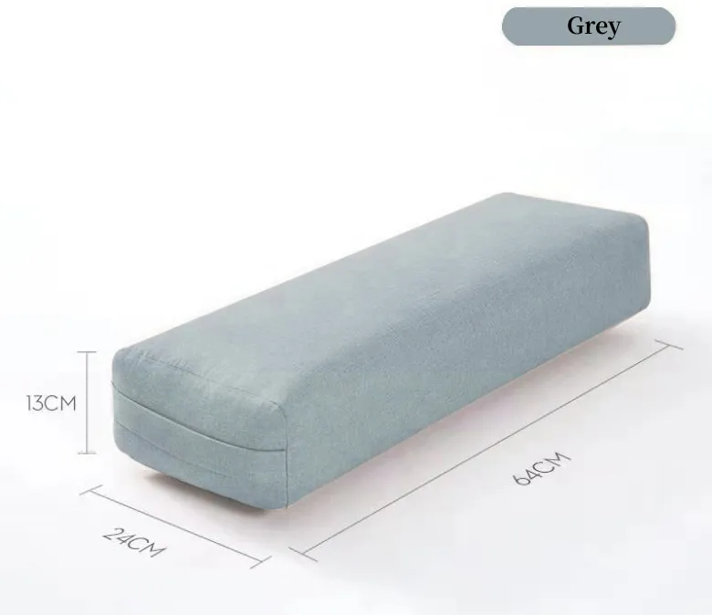 Podpěrný obdélníkový polštář na jógu Premium Meditační polštář