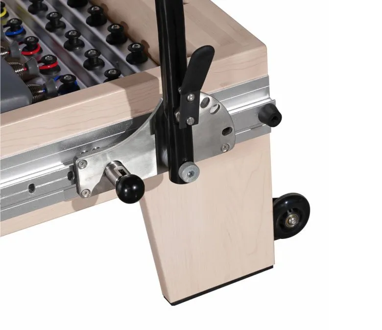 Full Track Wood Pilates Reformer Bed