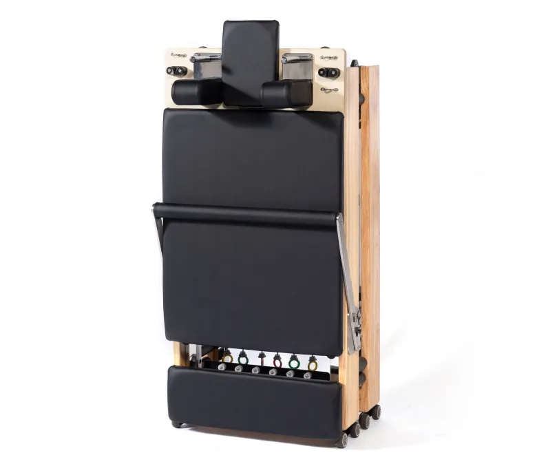 Dub bez spojů skládací Pilates Reformer