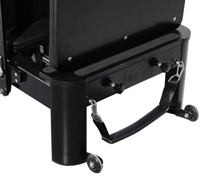 Vynikající Black Aluminium Pilates Reformer Machine 4.0