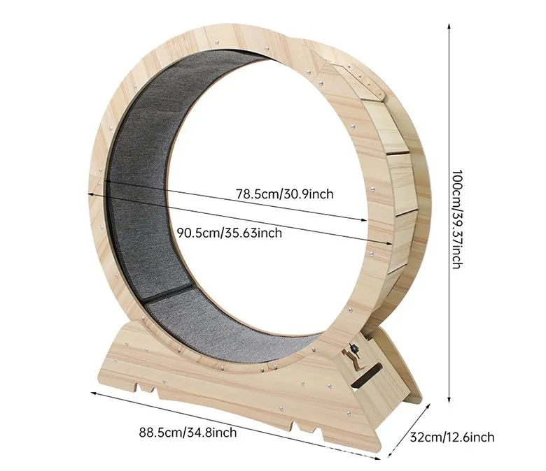 Kolový běžecký pás pro kočky