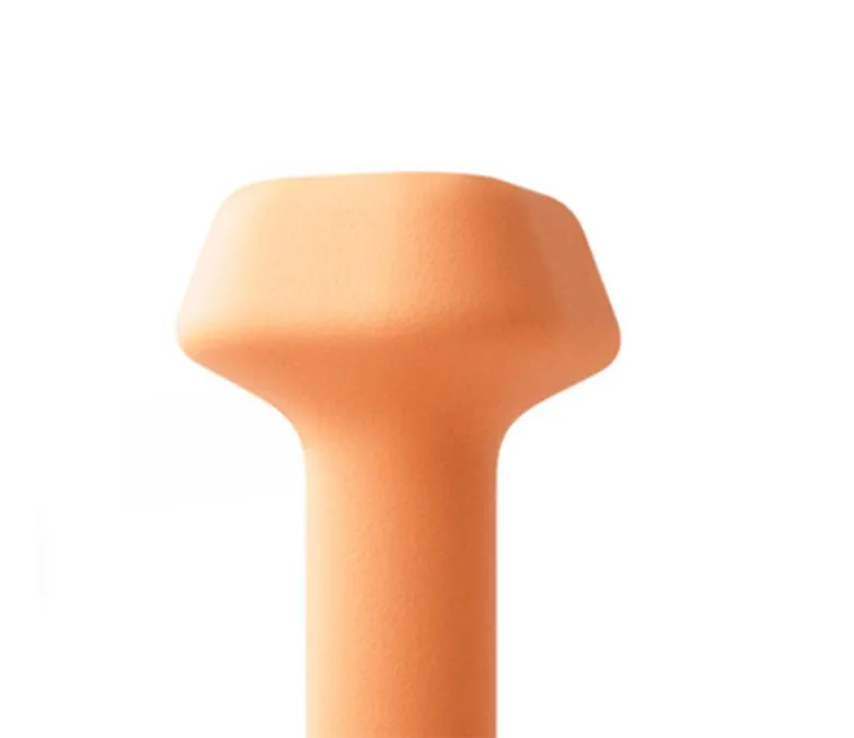 Lichoběžníková činka máčená v plastu