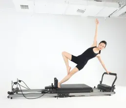 Wavar&reg; Exclusive Design Patentovan&aacute; hlin&iacute;kov&aacute; slitina Folding Pilates Reformer Přenosn&yacute; reform&aacute;tor