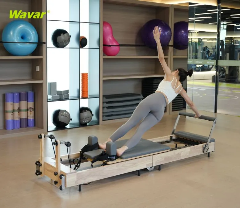 Skládací dřevěné tělo Balance Pilates Core Bed Reformer Portable Reformer