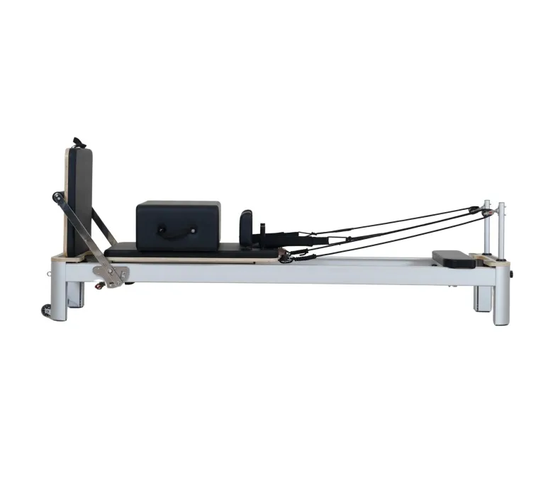 Eloxovaný Gunmetal Grey Pilates Reformer 4.0
