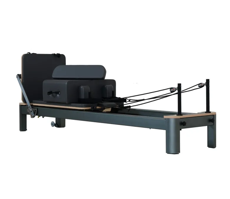 Eloxovaný Gunmetal Grey Pilates Reformer 4.0