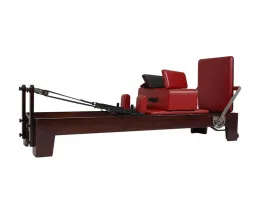Komerčn&iacute; Walnut Dub Wooden Pilates Reformer