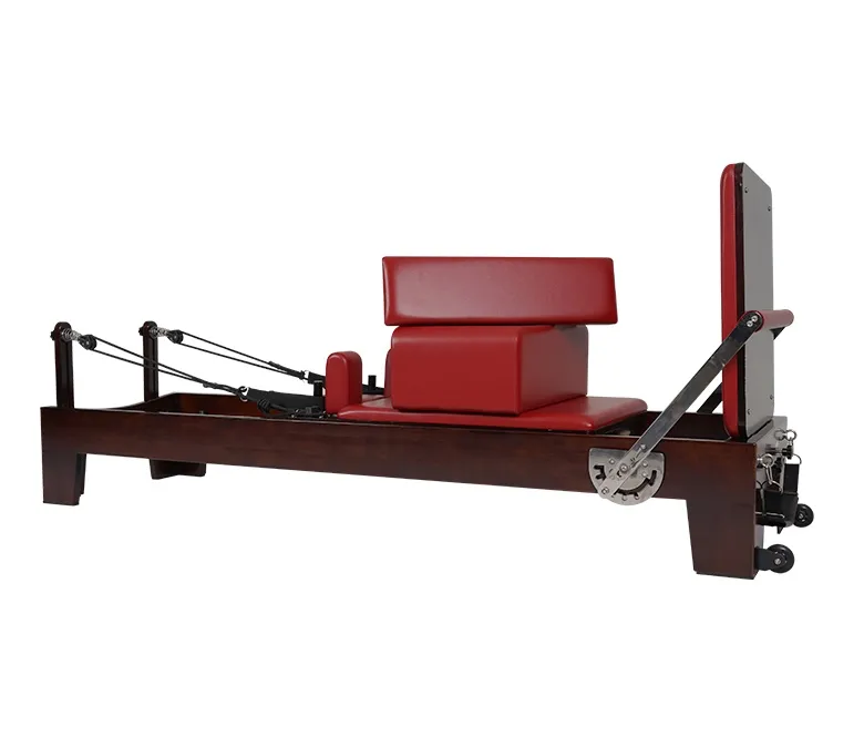 Komerční Walnut Dub Wooden Pilates Reformer