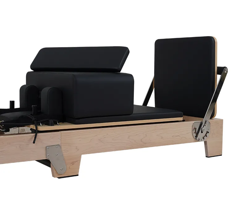 Advanced Maple Folding Pilates Reformer s dřevěnou nohou