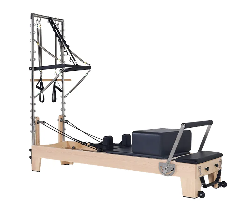 Studio Pilates Maple Reformer s poloviční hrazdou