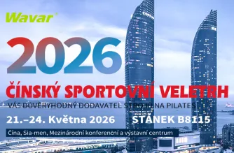 Wavar vystaví na CHINA SPORTS SHOW 2026 v Xiamenu