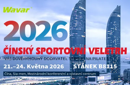 Wavar vystaví na CHINA SPORTS SHOW 2026 v Xiamenu